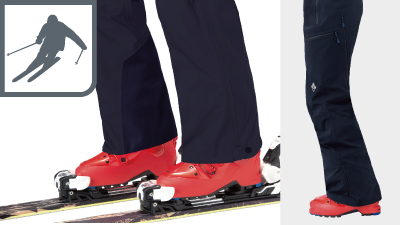 ドライテックインシュレーテッドビブ Women's｜モンベル