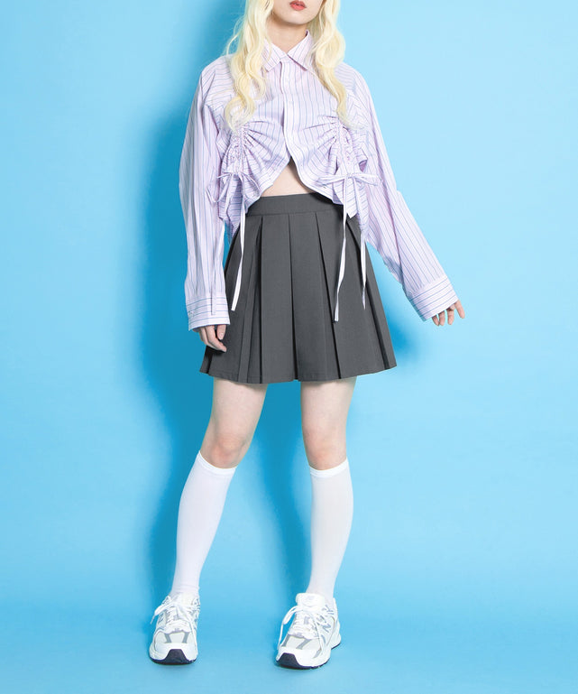 ボックスプリーツミニスカート – WEGO ONLINE STORE