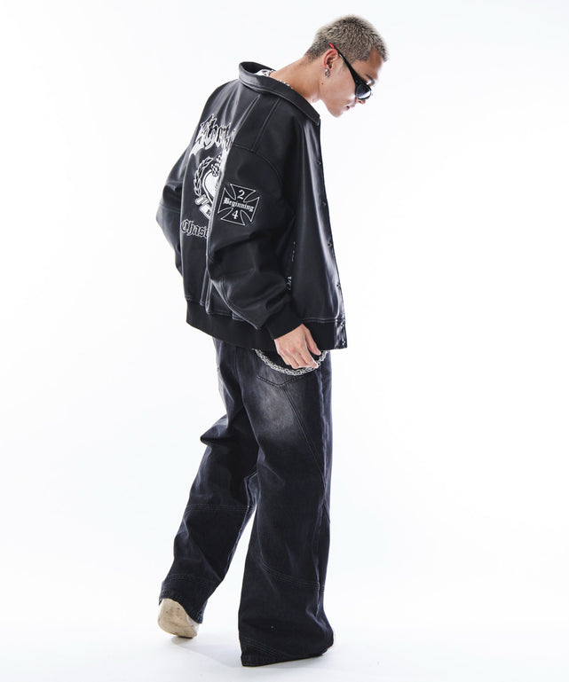 PUグラフィックスタジャン｜WEGO（ウィゴー） – WEGO ONLINE STORE