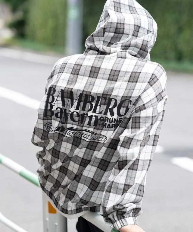 チェックグラフィックZIPパーカー（LS）｜WEGO（ウィゴー） – WEGO