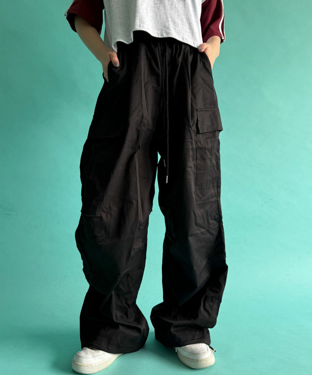希少 ゴア goa ブラック black カーゴパンツ y2k ブラックカーゴパンツ
