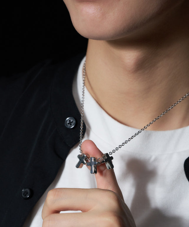 M立体モチーフ3連ネックレス｜WEGO（ウィゴー） – WEGO ONLINE STORE