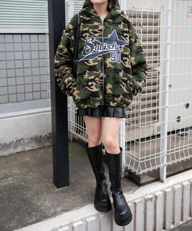 迷彩ロゴボアパーカー｜WEGO（ウィゴー） – WEGO ONLINE STORE