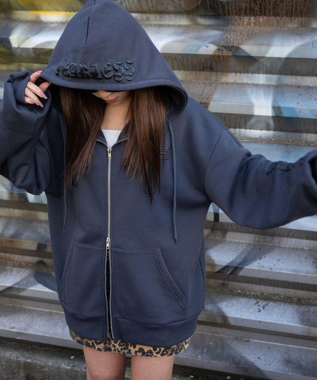 グラフィック裏起毛ZIPビッグパーカー｜WEGO（ウィゴー） – WEGO