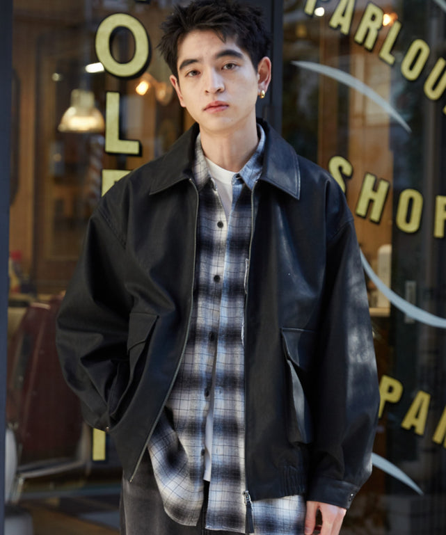 合皮ダブルZIPフライトジャケット｜WEGO（ウィゴー） – WEGO ONLINE STORE