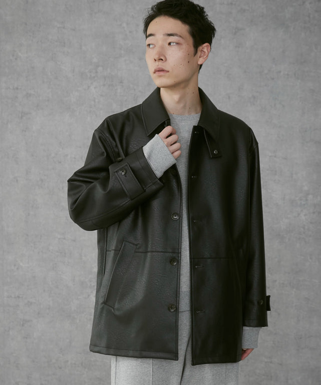 シンセティックレザーカーコート｜WEGO（ウィゴー） – WEGO ONLINE STORE