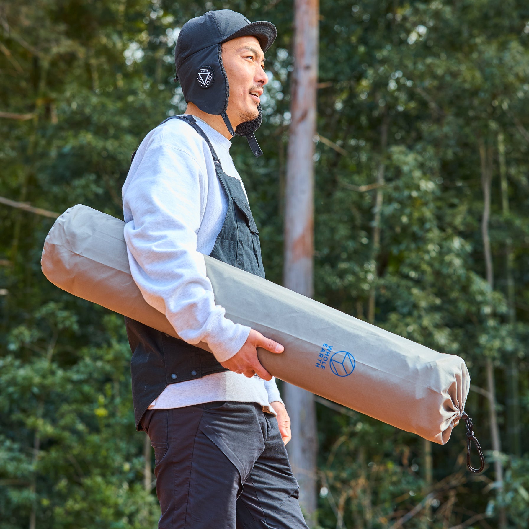 REREST 3 INFLATABLE MAT-GREIGE | WHOLE EARTH ONLINE STORE（ホール