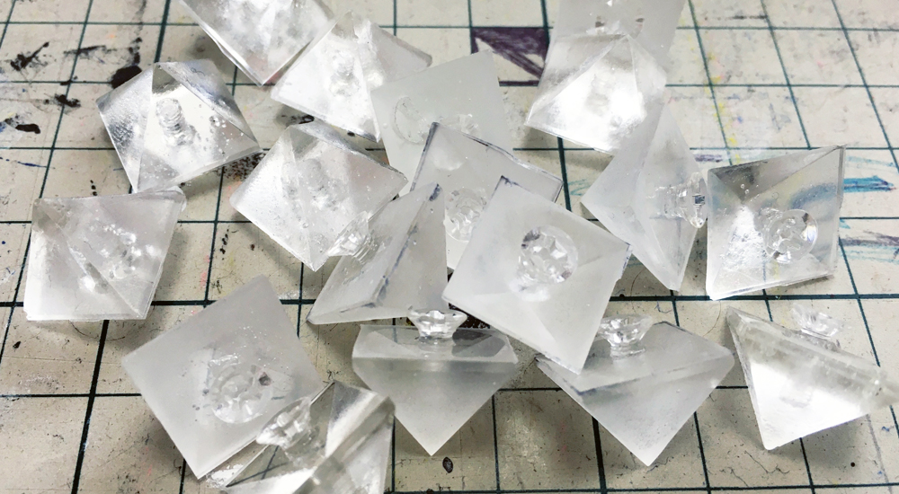 DIYクリスタル鋲開発記録[AFP x WHEV] - WHEV & OSAKA DAGGERS