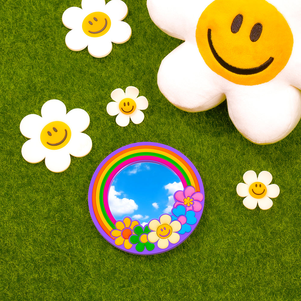 コンパクトミラー - Cotton Flower