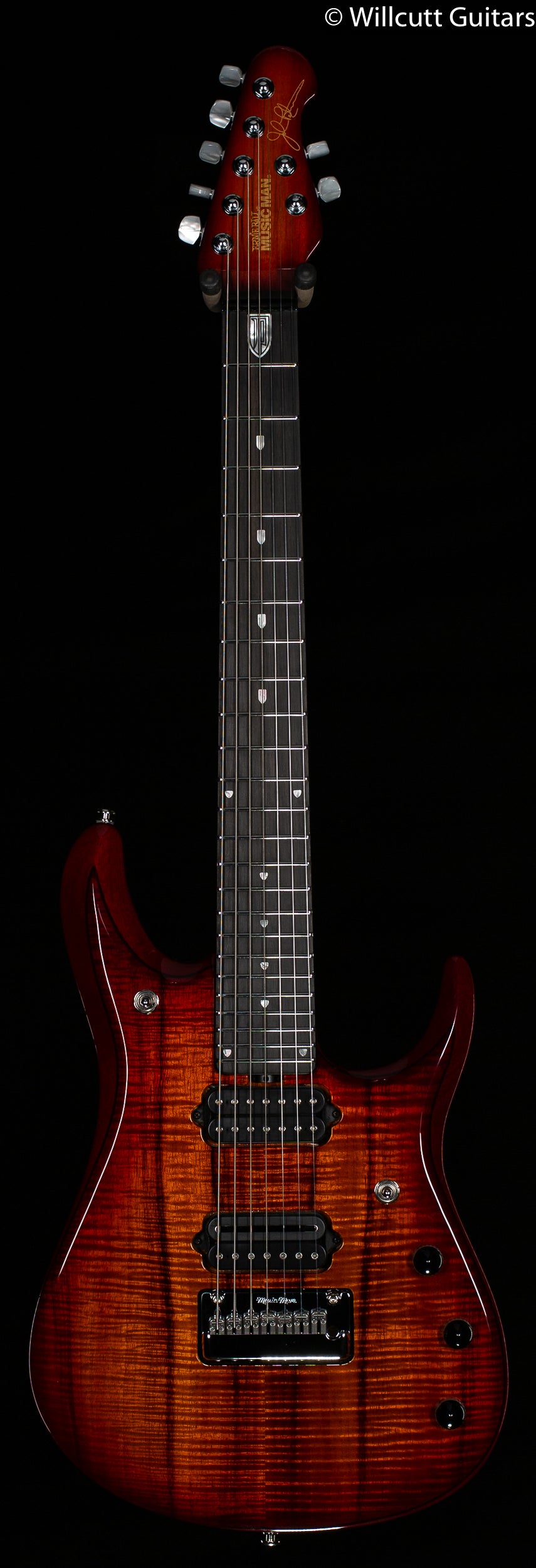 Ernie Ball Music Man 7-String John Petrucci Figured Top Island