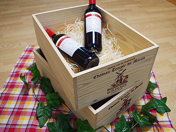 ワイン木箱 | 箱や棚などのオーダーメイド木製品ならウッドボックステラ