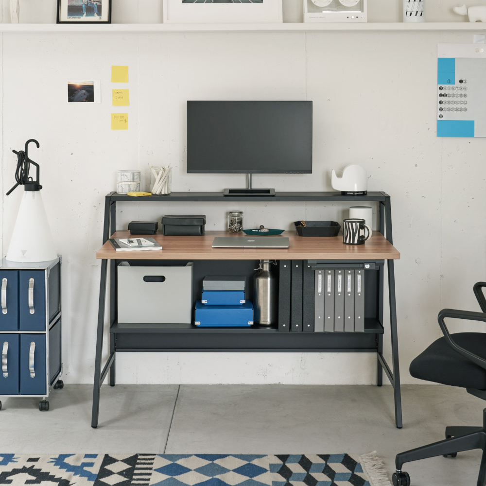 INVENT-SH インベントシェルフデスク／W1000×H720／引き出しなし／天板