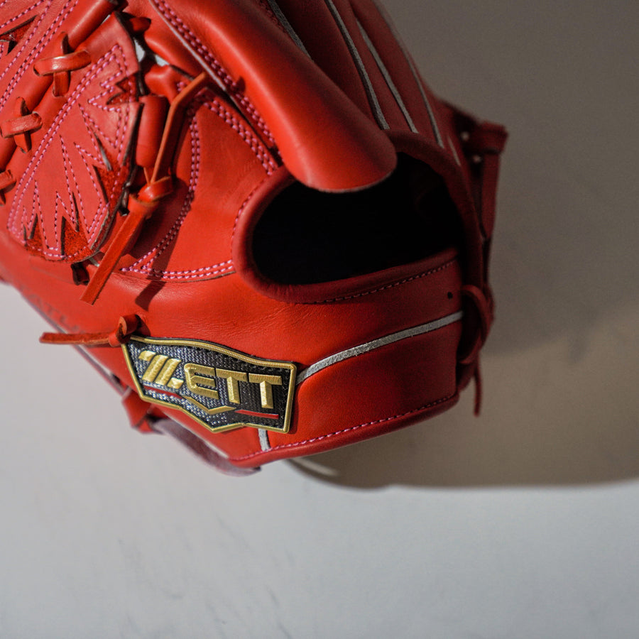 ゼット】硬式グラブ/外野手用/送料無料/BPROG11S/左投げ/オレンジ/5800