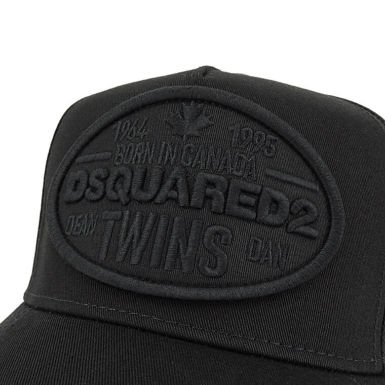 ディースクエアード DSQUARED2 メンズ レディース キャップ ブラック