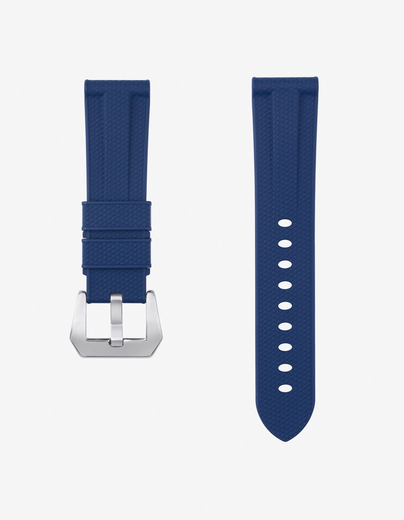 Navy Blue Vertech FKM Rubber Strap for Panerai 22mm-26mm – Wristbuddys