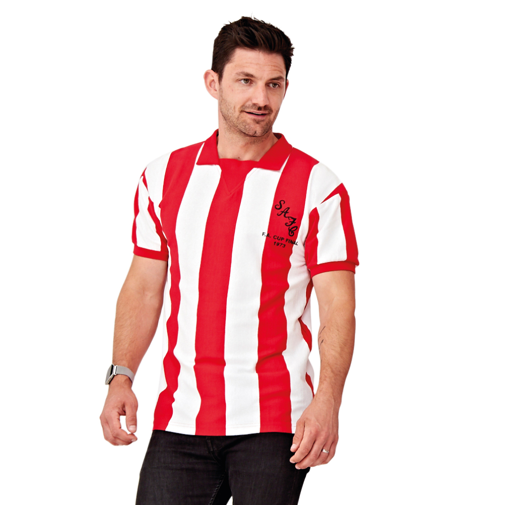 Sunderland 1973 FA Cup Final Shirt | Sunderland Retro Jersey | 3 Retro