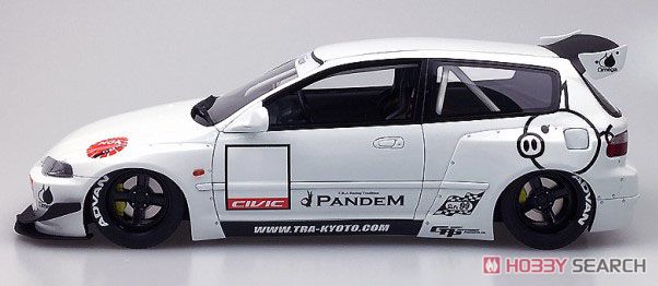 Honda Civic EG6 Rocket Bunny White (ミニカー) - ホビーサーチ ミニカー