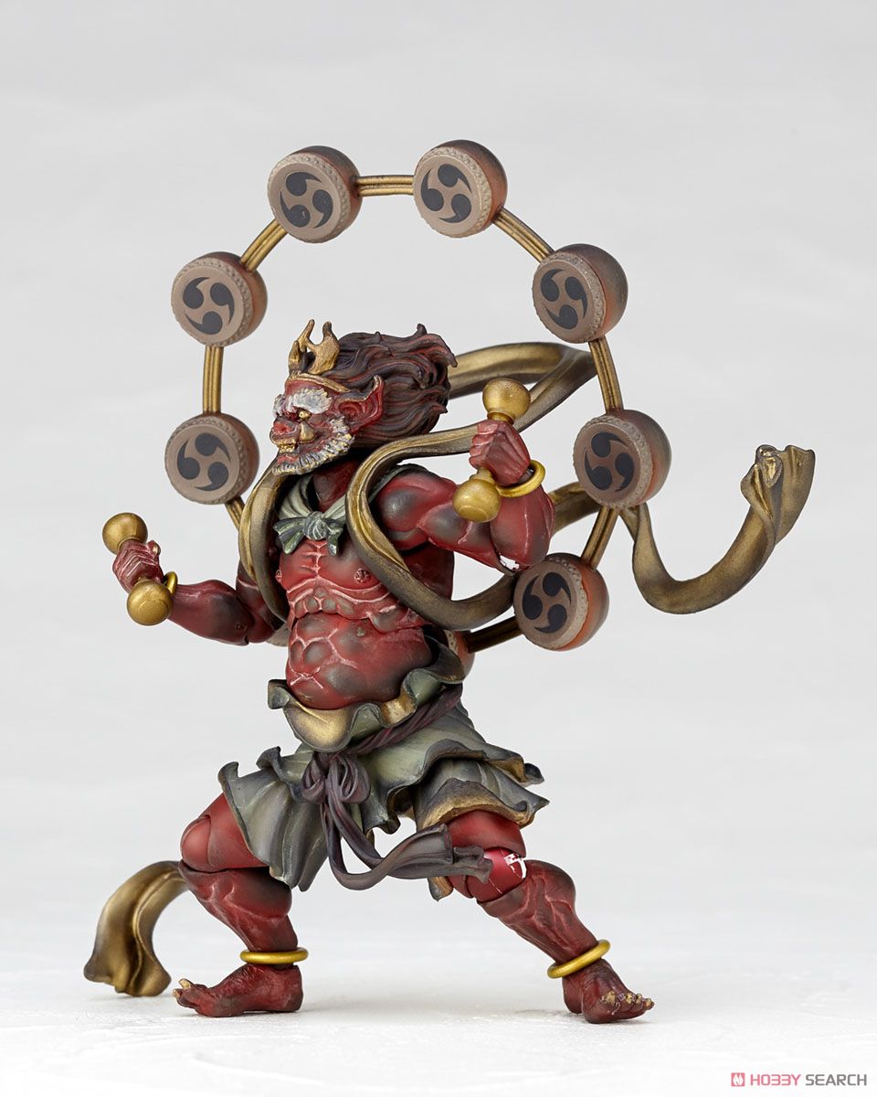 KT Project KT-EX05 「タケヤ式自在置物」 雷神 (赤) (完成品