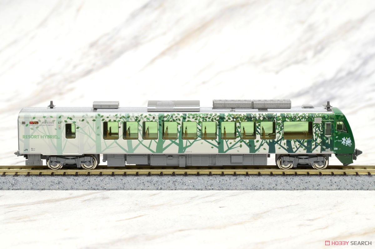 HB-E300系 「リゾートしらかみ」 (橅(ぶな)編成) (4両セット) (鉄道