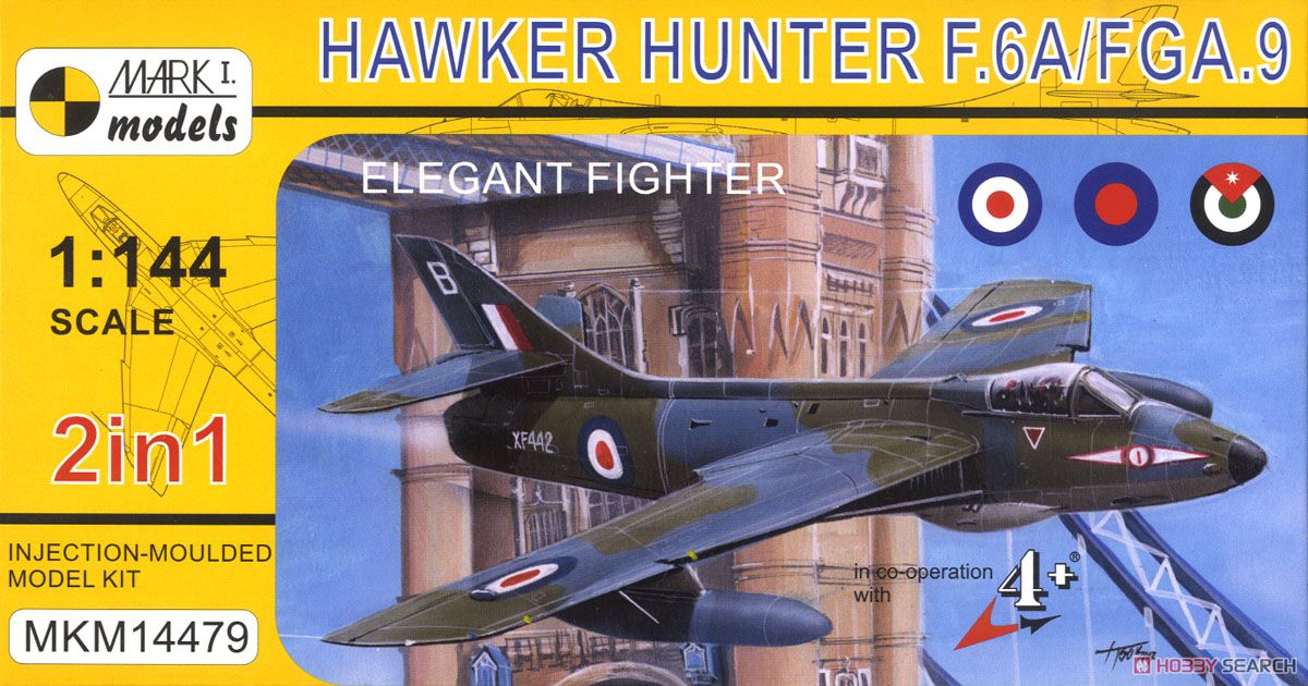 ホーカーハンターF.6A/FGA.9 「洗練された戦闘機」 (2機入り
