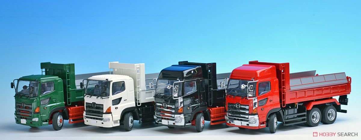 Hino Profia FS 6x4 Dump Truck Black - HobbySearch Diecast Car Store
