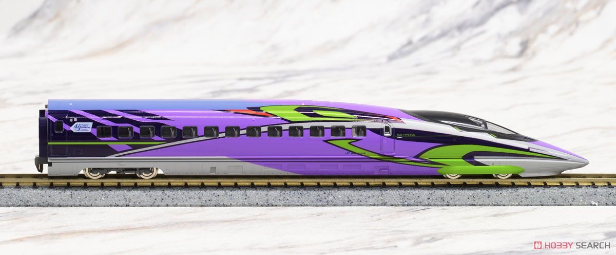 限定品】 JR 500-7000系 山陽新幹線 (500 Type Eva) セット (8両セット
