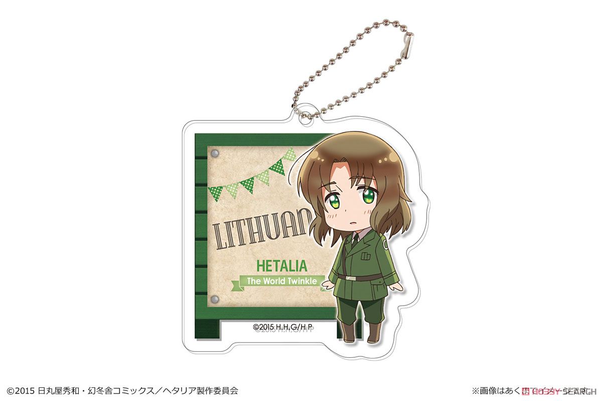 ヘタリア The World Twinkle」 トレーディングアクリルキーホルダー 10