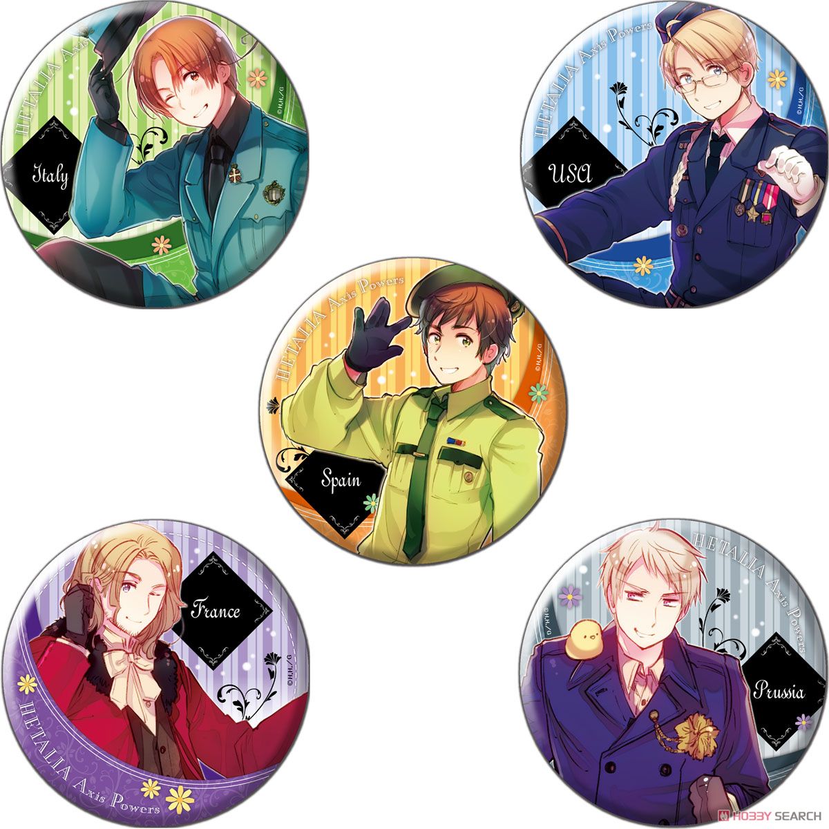 ヘタリア Axis Powers」 Big缶バッジ 05 プロイセン (キャラクター