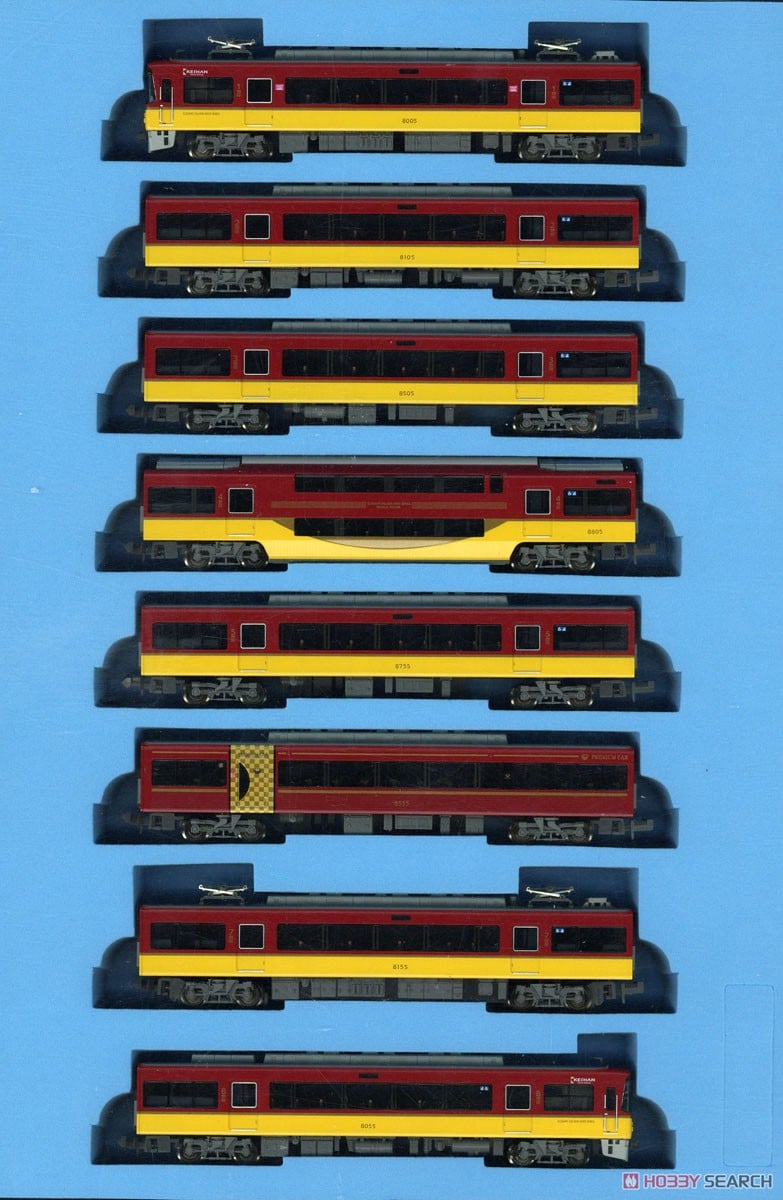 京阪 8000系・京阪特急プレミアムカー (8両セット) (鉄道模型