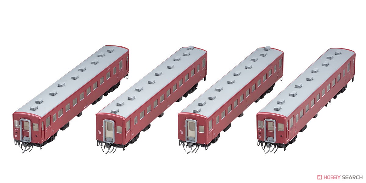 16番(HO) 国鉄 50系51形客車 セット (4両セット) (鉄道模型) - ホビー