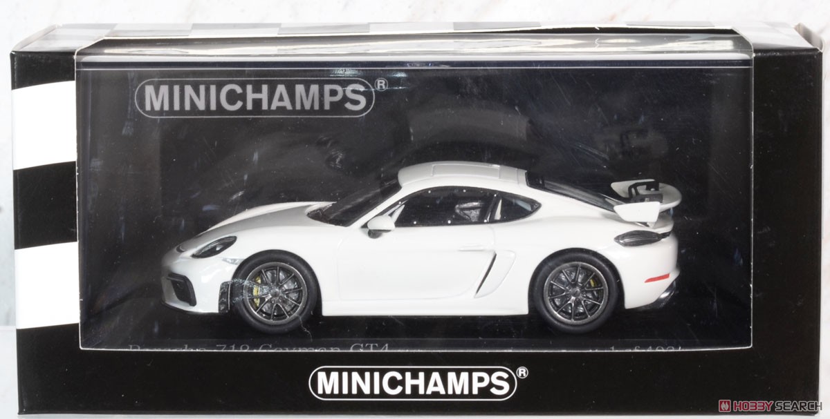 ポルシェ 718 ケイマン GT4 クラブスポーツ 2020 ホワイト (ミニカー