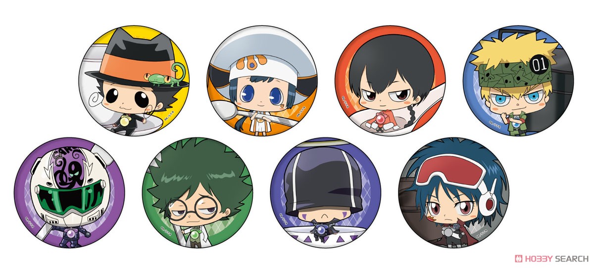 缶バッジ 「家庭教師ヒットマンREBORN！」 25 アルコバレーノ ボックス