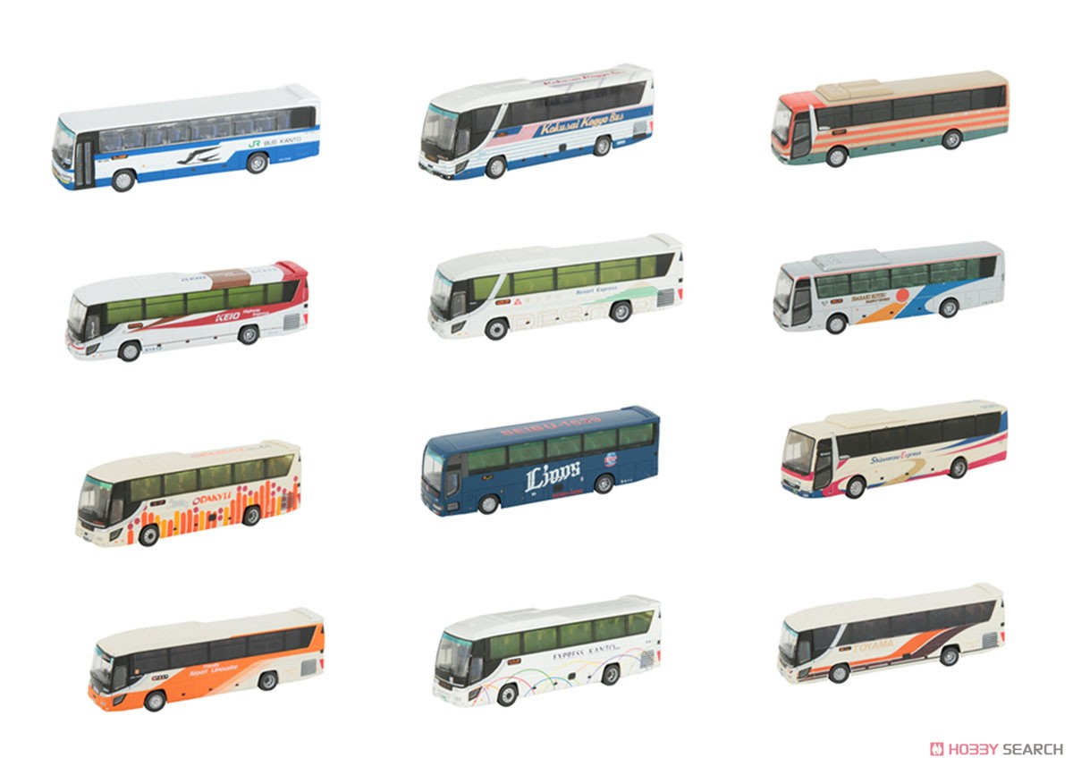 ザ・バスコレクション バスタ新宿 (全12種＋シークレット/12個入り