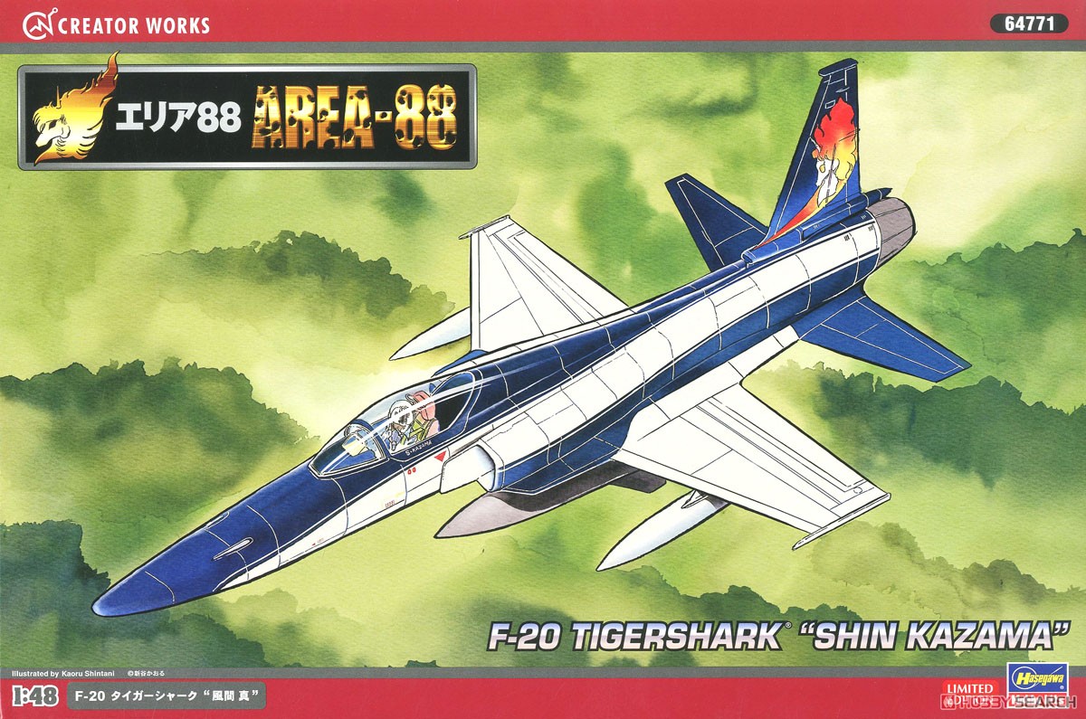 デメテルF-20 タイガーシャーク 風間真 エリア88 D'zコレクション
