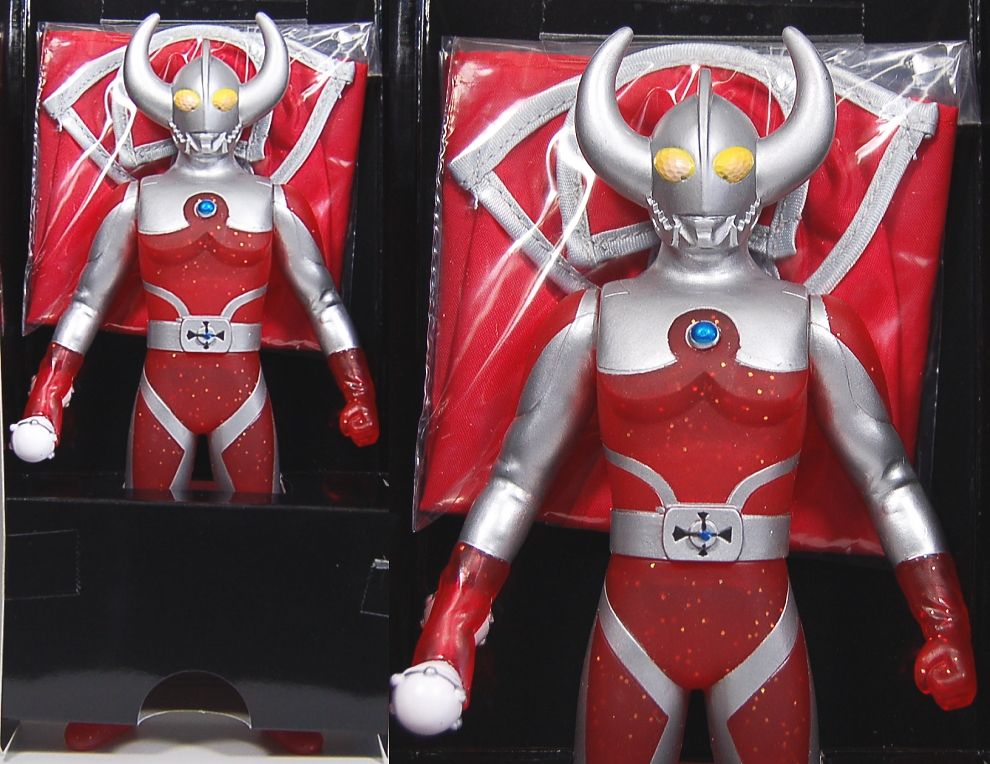 Ultraman Mebius Gold Statue Ver. & Father of Ultra Clear Red Set