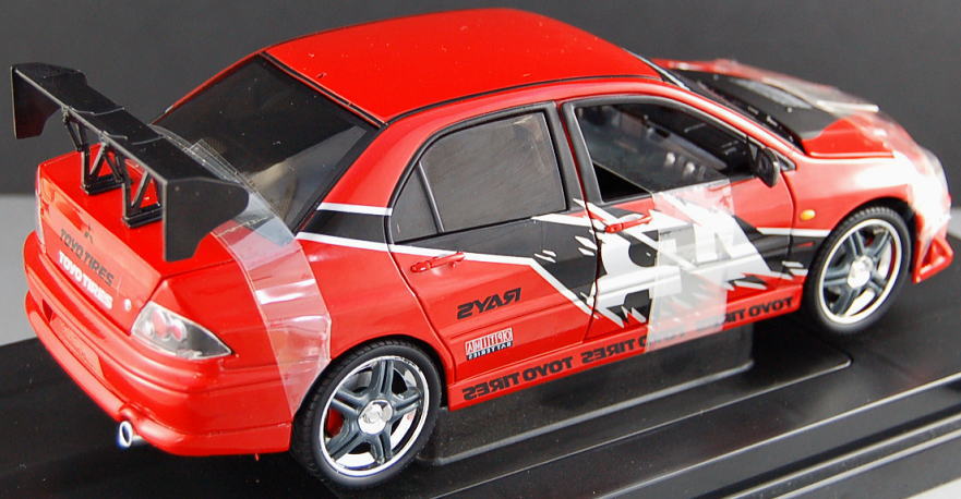 ワイルドスピード3 ミツビシ ランサーエボリューション VII (ミニカー