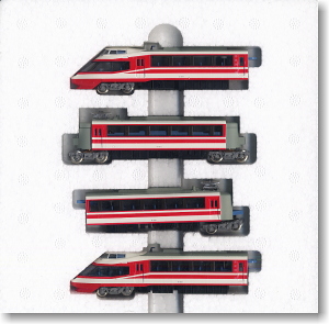 長野電鉄 1000系 (ゆけむり) セット (S1編成) (4両セット) (鉄道模型