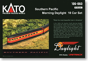 サザン・パシフィック 「モーニングデイライト」 10両セット (展示用