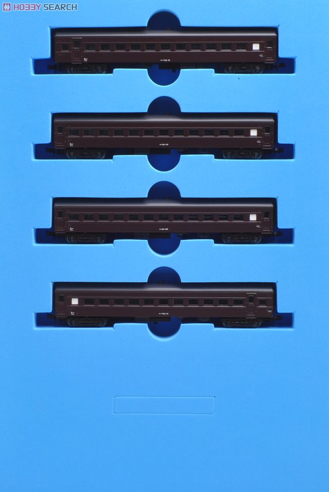 国鉄 オハ62系客車 北海道仕様 (4両セット) (鉄道模型) - ホビーサーチ