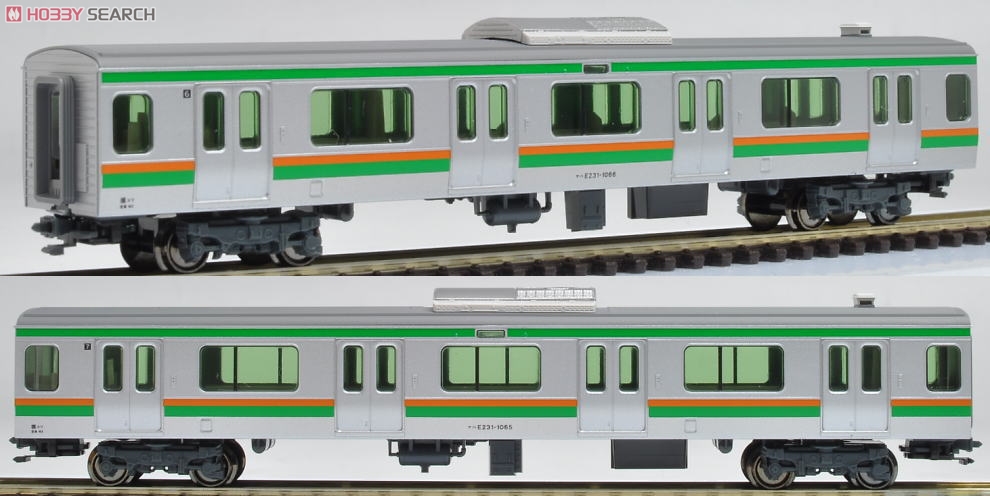 E231系 東海道線・湘南新宿ライン (増結B・2両セット) (鉄道模型