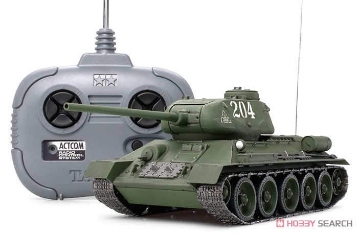 ソビエト T-34-85 中戦車 (4chユニット付) (ラジコン) - ホビーサーチ