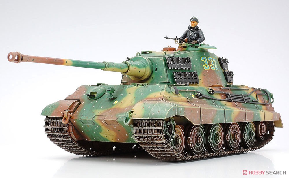 ドイツ重戦車 キングタイガー (ヘンシェル砲塔) (プラモデル) - ホビー