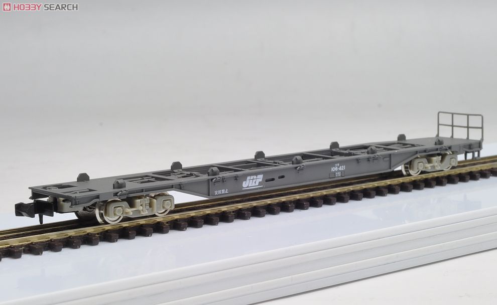 JR貨車 コキ106形 (グレー) (コンテナなし) (鉄道模型) - ホビーサーチ