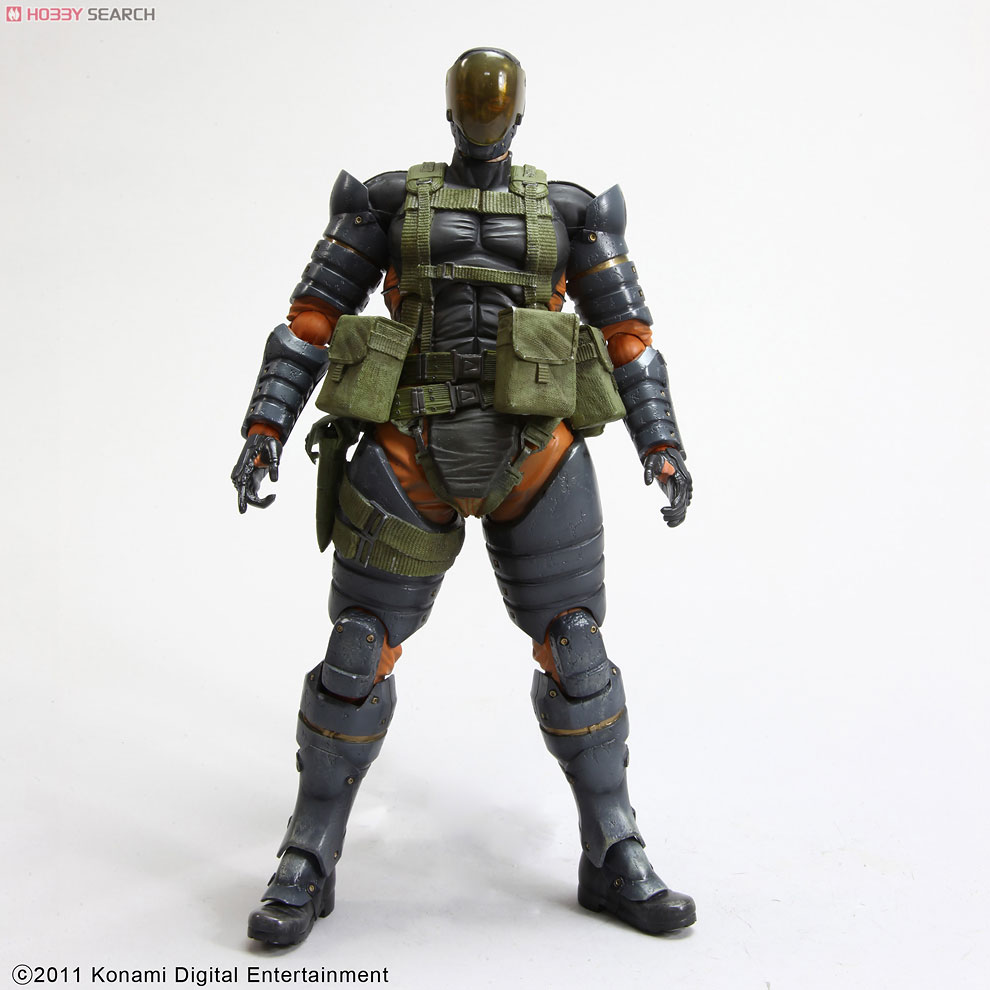Metal Gear Solid Peace Walker Play Arts Kai Snake Battle Dress Ver