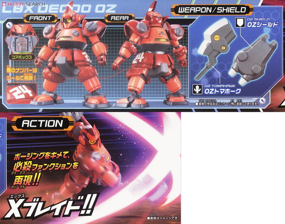 LBX デクーOZ (プラモデル) - ホビーサーチ ガンプラ他