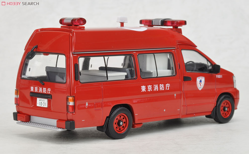 TLV-N43-03a 日産エルグランド 消防指揮車 (東京消防庁) (ミニカー