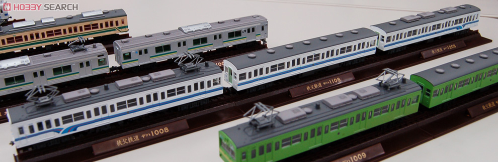 鉄道コレクション 秩父鉄道 1000系 (1008編成) 新塗装 (3両セット