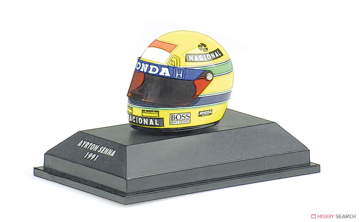 ヘルメット アイルトン・セナ 1991 ワールドチャンピオン (ヘルメット