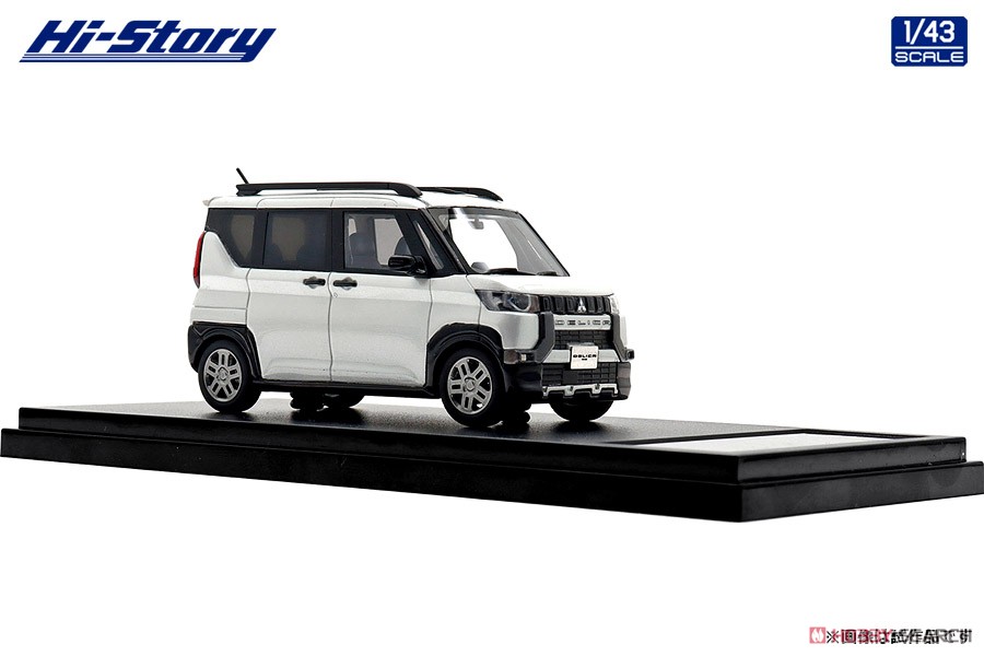 MITSUBISHI DELICA MINI T Premium (2023) ホワイトパール (ミニカー