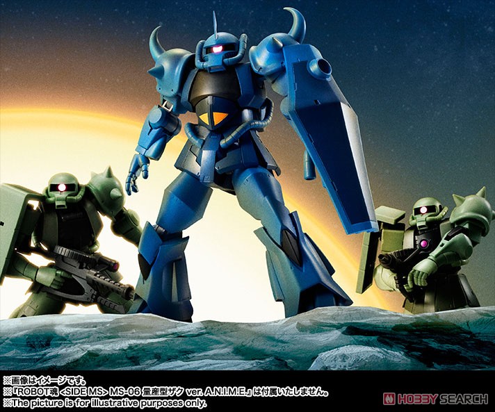 ROBOT魂 ＜ SIDE MS ＞ MS-07B グフ ver. A.N.I.M.E. (完成品